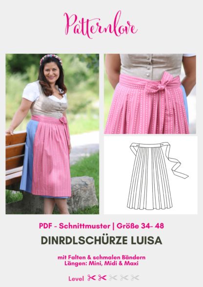 patternlove dirndlschuerze luisa ebook download